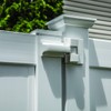 Barrette Outdoor Living Heavy-Duty Modern Hinge, White