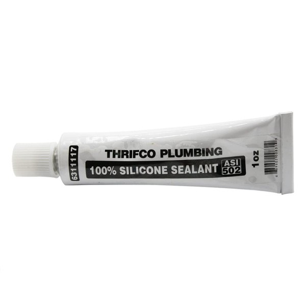 Thrifco Plumbing 6311117 Asi 502 High Performance Silicone Sealant -