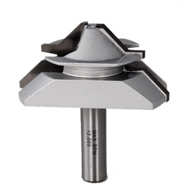 Infinity Cutting Tools 1/2" Shank, Lock Miter Sr. Router Bit, 5/8" to 1-3/16" Stock | Carbide Tip | Heavy-Duty | for Handheld Or Table Mounted Wood Router