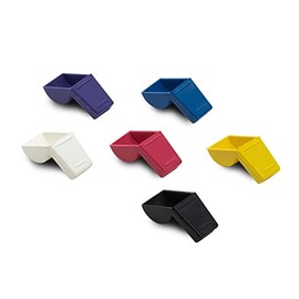 Cannon Sports Set of 6 Assorted Colors Rubber Whistle Tip Guards