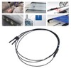 2PCS Fiber Optic Sensor 0‑46mm Detection Distance Tube Reflective Optical
