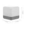 Cabilock Cube Shaped LED Night Light Decorative Table Lamp for