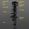 Monroe Quick-Strut 283070 Suspension Strut and Coil Spring Assembly for