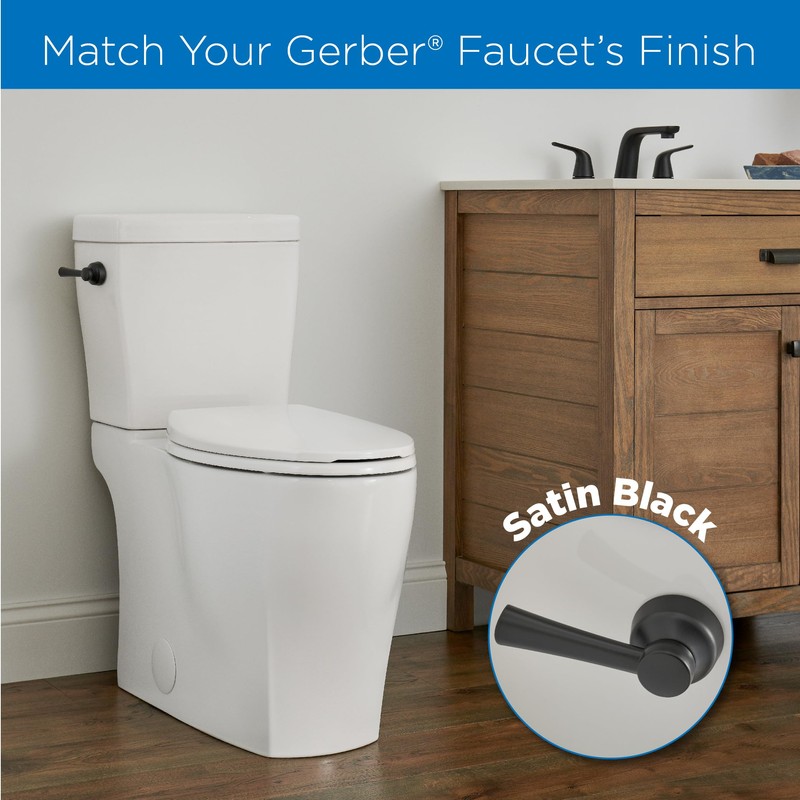 Gerber Universal Toilet Tank Lever GA70036054BS Satin Black Finish