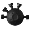 COZENTA Ball Shape Finger Grip Strength Finger Training (Black, Black)