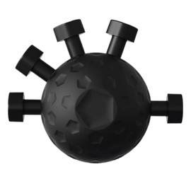 COZENTA Ball Shape Finger Grip Strength Finger Training (Black, Black)