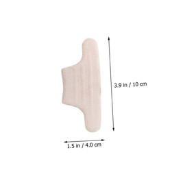 OATIPHO 3 Pairs Gel Heel Stickers Comfortable Non Slip Heel Cushions for High Transparent Soft Durable Foot Pads for Protection for All Shoe Types