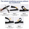 BREANIFULL 20 m Webbing 25 mm Nylon Webbing Strap with