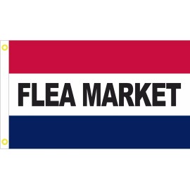 Flag Mall USA Flea Market advertisement Flag Sign Flea Market Banner Polyester 3x5 Feet