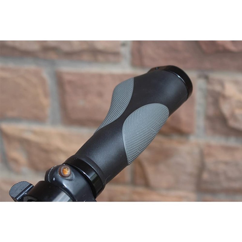 Bicycle Handle 130MM 95MM Length Grip Ergonomic Design TPR Rubber