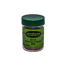 Preema Green Food Colour Powder (25g X 2) | Green Food Colour Powder | Used in baking and icing sugar | Can also be used in cooking