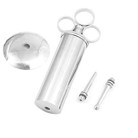 OdontoMed2011 Ear Wax Removal Syringe 3 OZ - Brass with Chrome Finish ODM