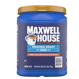 Maxwell House Original Roast Medium Ground Coffee - 43.1 oz Canister (2-Pack)