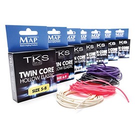 MAP TKS Twin Core Hollow Pole Elastic Size 12-16 (Black)
