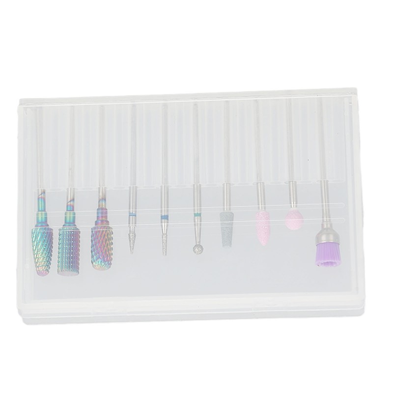 Nail Drill Bits Set Tungsten Steel Nail Art Grinding Head