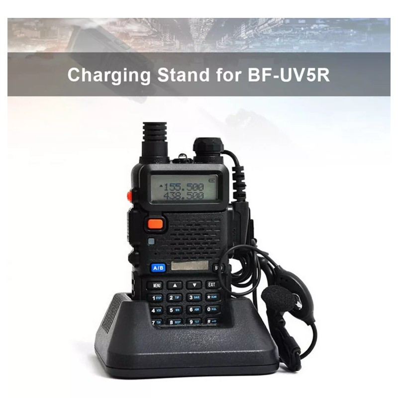 Alien Technology Base Dock Carga Rapida Cargador Radio Baofeng Uv5r