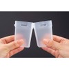 Shoe Organizing Cup, Clear, S Size (2.4 x 2.4 x