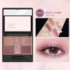 FOMIX Eyeshadow Palette Orange Glitter Matte Brush Included Popular Eye
