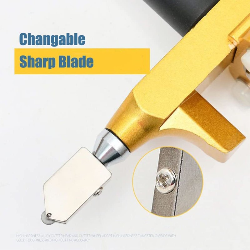 YWHWLX Tile and Glass Cutting Cutter, 0.1 - 0.6 inch