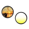 72 mm Professional Colour Gradient Filter Yellow Colour Filter Graduated