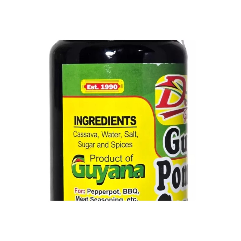 Dave"s Dave's Guyana Pomeroon Cassareep seasoning / pepper pot /