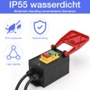 Mineup Single-phase on/off switch, 250 V 16 A emergency stop