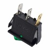 12V 16A 3-Pin Rocker Switch Car Rocker Switch Green Illuminated