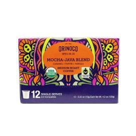 Orinoco Organic Fair Trade Mocha-Java Blend Single Serve 72ct