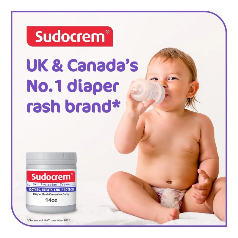 Sudocrem 400gr. Grande Crema Para Rosaduras Calma Protege