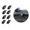 Generisch Bicycle Mudguard Clip Struts Attachment Holder Mudguard Holder (Black,