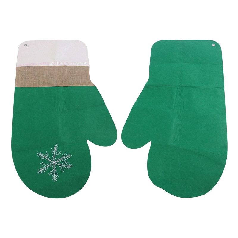 Christmas Sign Gloves Eco Friendly Reusable Christmas Front Door Decor