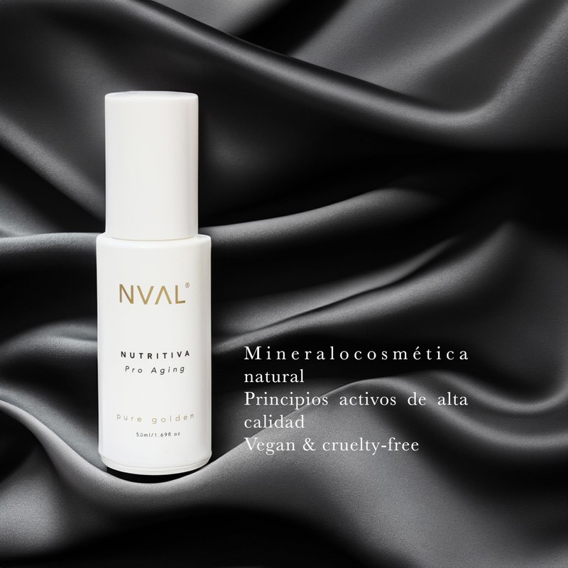 NVAL Nutritiva Pro Aging, Pure Golden Anti-Aging Cream, 50 ml