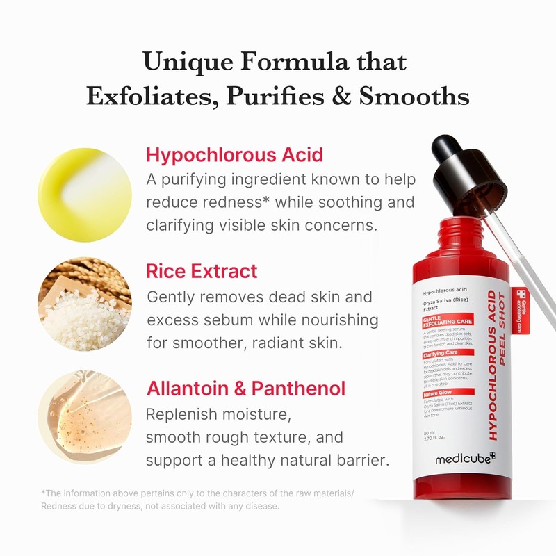 MEDICUBE [MEDICUBE]Hypochlorous Acid Rice Peel Shot 80ml