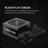 GAMDIAS 450W Gaming PC PSU, 80 Plus ATX Bronze 12V