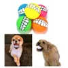 Tuciyke Funny Dog Teeth,6 Pack Funny with Teeth Pattern Squeaky