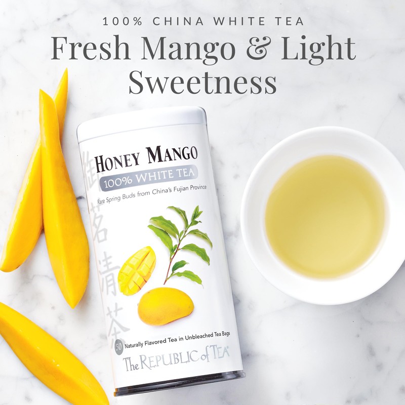 The Republic of Tea – Honey Mango 100% White Tea