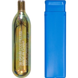 38g (50cc) CO2 Kit Cartridge Cylinder with 1/2-inch Thread for Motorcycle Safety Air Bag Vest and Inflatable Jackets