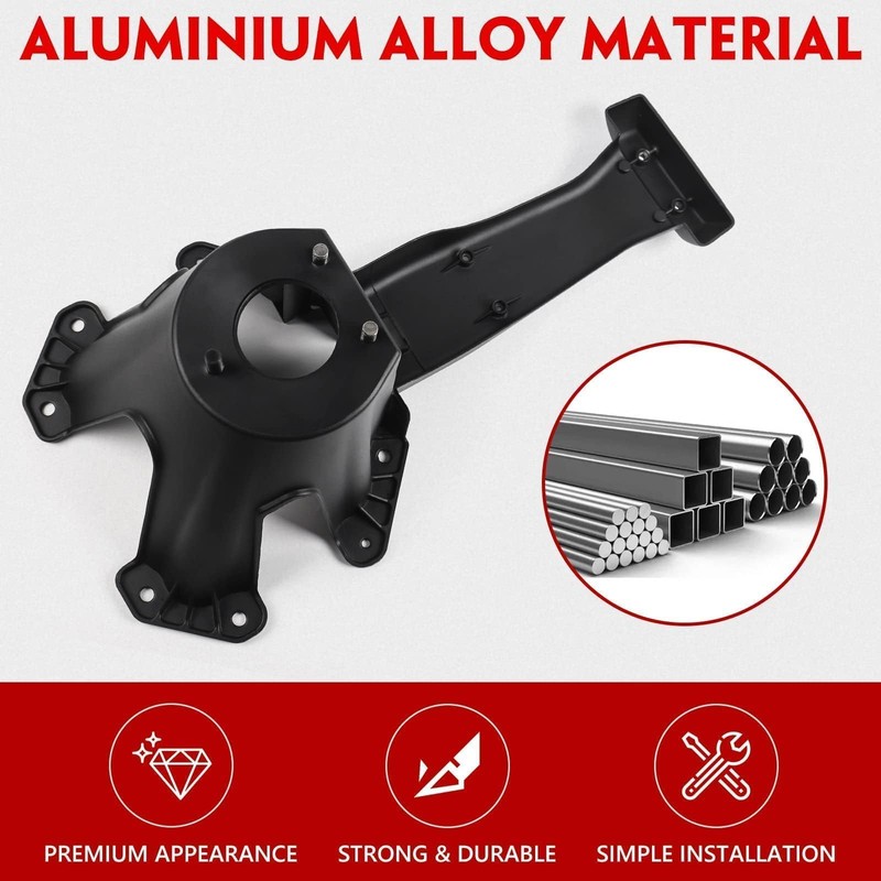 DKMGHT Spare Tire Holder Mounting Bracket Tire Carrier for Jeep