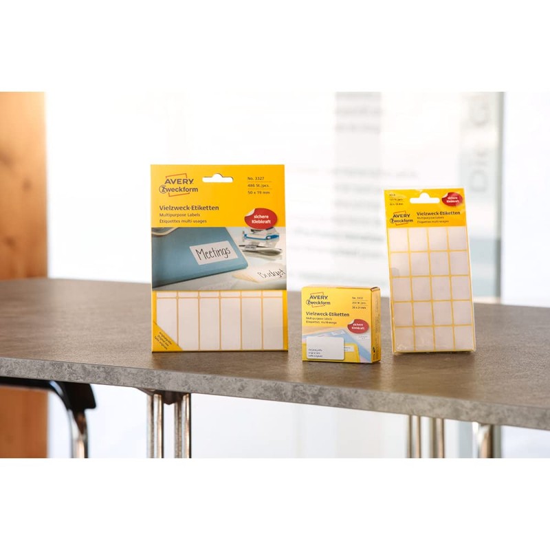 Avery Zweckform 3311 Multipurpose Labels 16 x 9 mm Pack