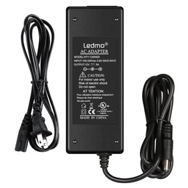 LEDMO LEDMO Power Supply, Transformers,LED Adapter, 12V 5A 60 Watt Max AC 100-240V to DC 12V LED Driver for LED Strip Lights