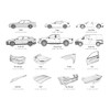 Vicrez Vinyl Car Wrap Film vzv10201 Carbon Flash Metallic |