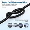 22/4 Shielded Wire 100FT 22 Gauge 4 Conductor Wire, UL2464