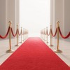 1000 GSM Extra Thick Red Carpet Runner for Partys &