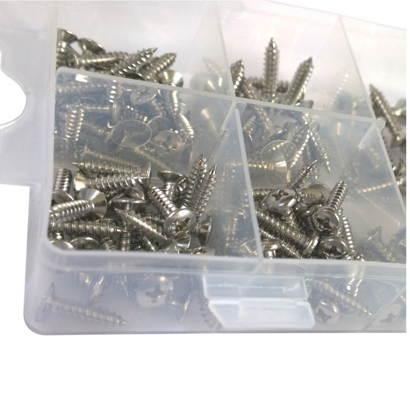 Blue Spot 40544 Stainless Steel Screw Assortment (140-Piece)