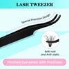 Lash Clusters Kit 200PCS 50D Eyelash Extension Kit D Curl