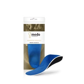Premium Orthotic Shoe Insoles Inserts for Children with Planovalgus Feet, Durable Arch Support, Medo Memopur Kids (21-22 EUR / 5-5.5 UK Children)