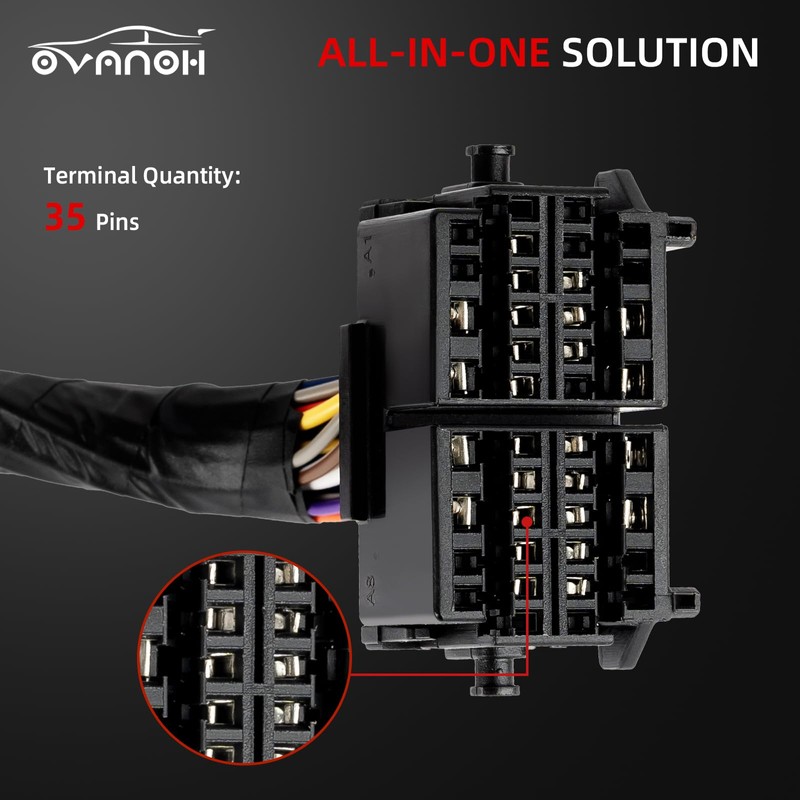 OVANOH Multifunction Turn Signal Switch Combination Control Headlamp Windshield Wiper