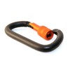 Set of 4 Solid Aluminium Matt D Shaped Carabiner 8
