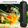 Tnfeeon Aquarium Sterilisation Lamp, Aquarium UV Timer Germicidal Lamp Algae