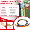 2026 New 29984 Plus II 48"（4FT）1/4" HVAC Hose with Quick